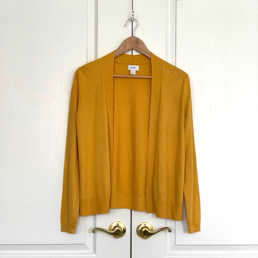 Mustard Yellow Cardigan